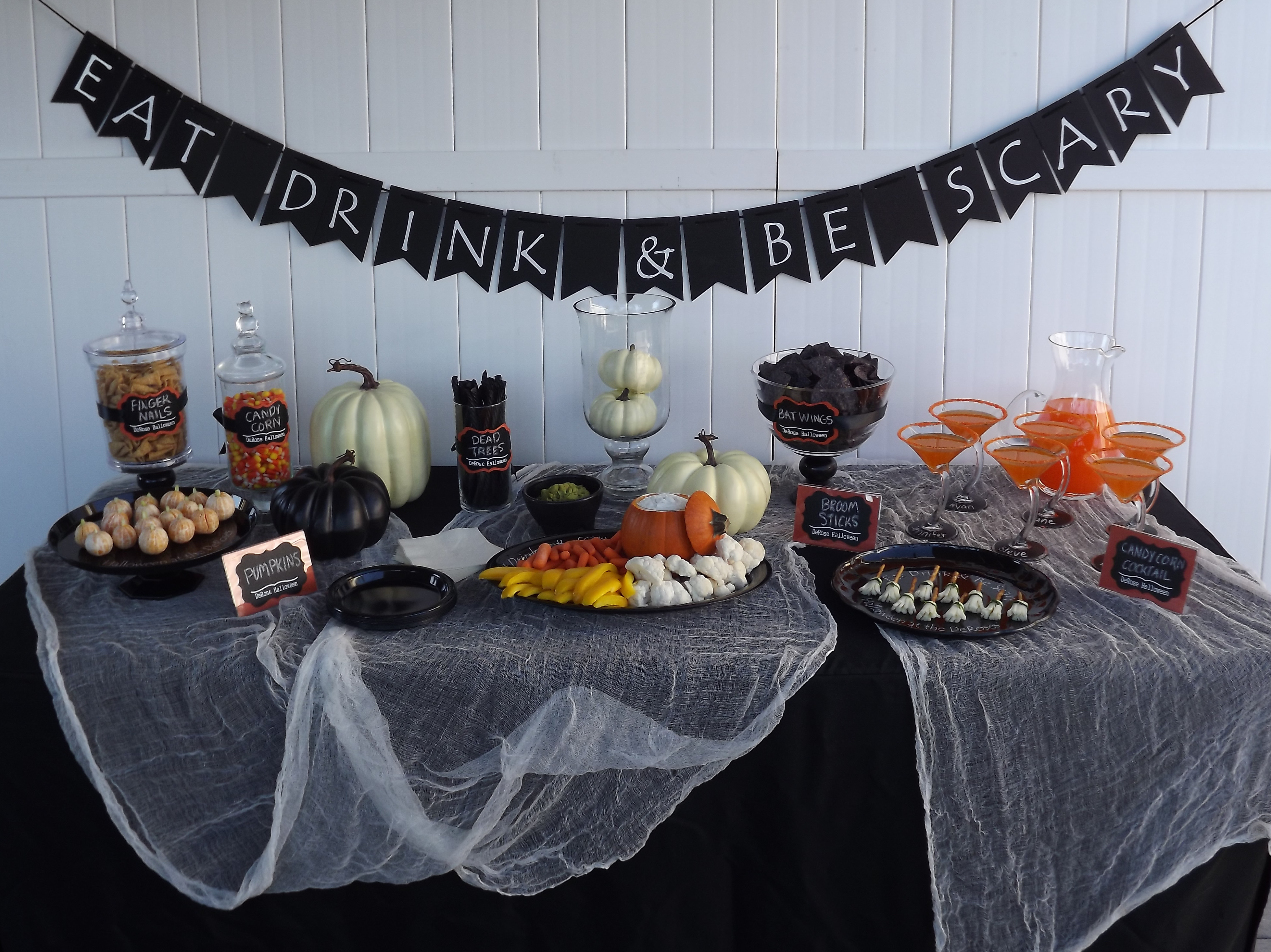Halloween Cocktail Party in a Box by LKD events